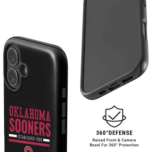 University of Oklahoma Sooners Est 1890 iPhone 16 Plus Magsafe Impact Case
